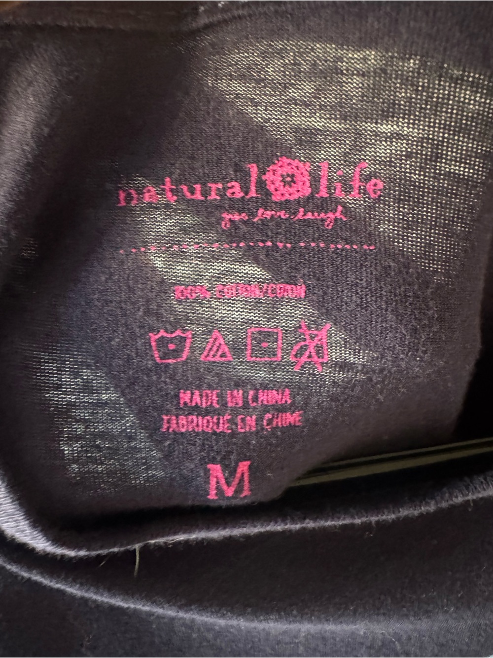 NATURAL LIFE Long Sleeve Scripture Tee - Picture 4 of 4